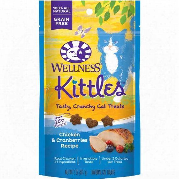 Wellness Kittles Chicken & Cranberries Cat Treats (2 Oz)