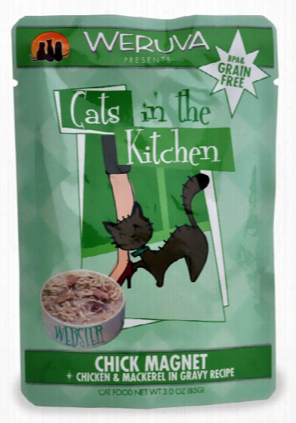 Weruva Cats In The Kitchen Pouch-chick Magnet (3 Oz)