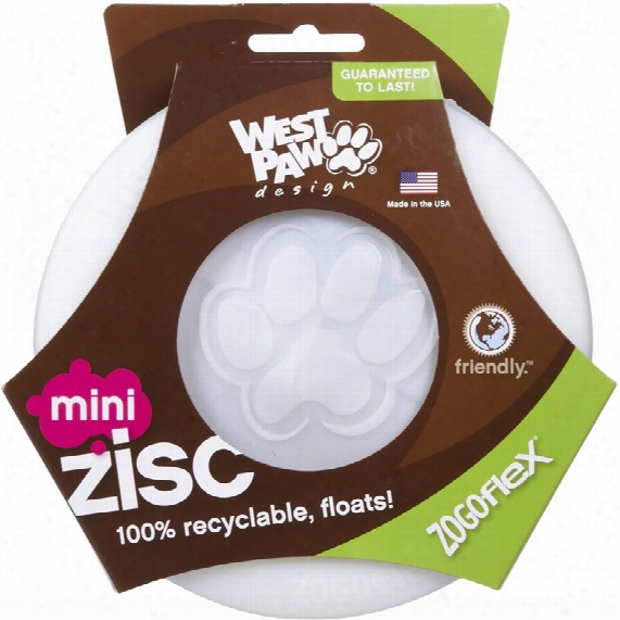 West Paw Zisc Tough Dog Chew Toy - Glow In The Dark (large)