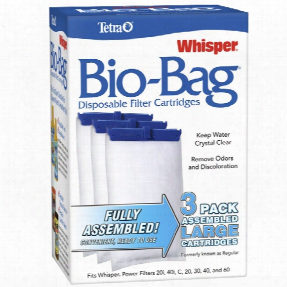 Whisper Assembled Bio-bag Cartridge Large (3 Pack)