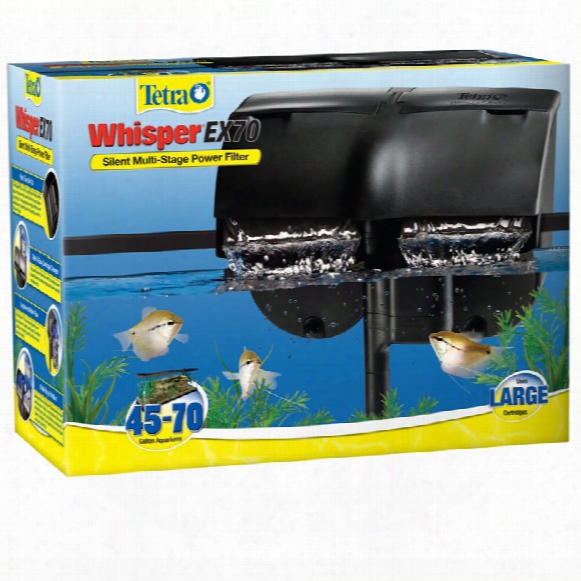 Whisper Ex70 Aquarium Filter (45-75 Gal)