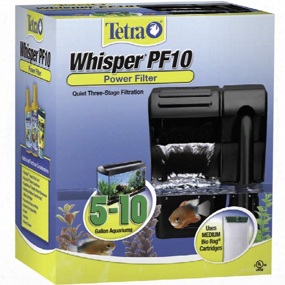 Whisper Pf10 Aquarium Filter (5-10 Gal)