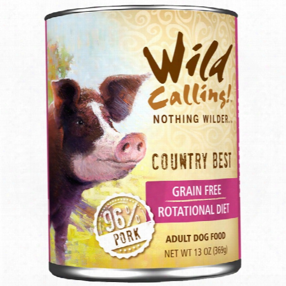 Wild Calling Country Best Canned Dog Food - Pork (13 Oz)