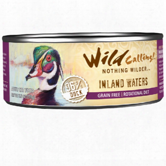 Wild Calling Inland Waters Canned Cat Food - Duck (5.5 Oz)