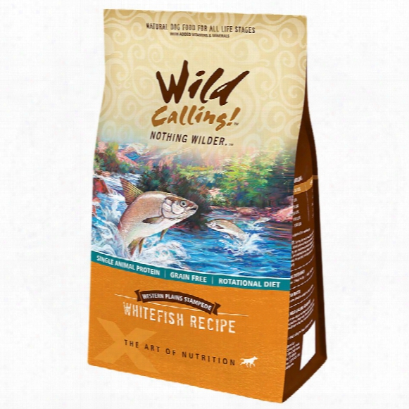 Wild Calling Western Plains Dog Food - Whitefish (13 Lb)
