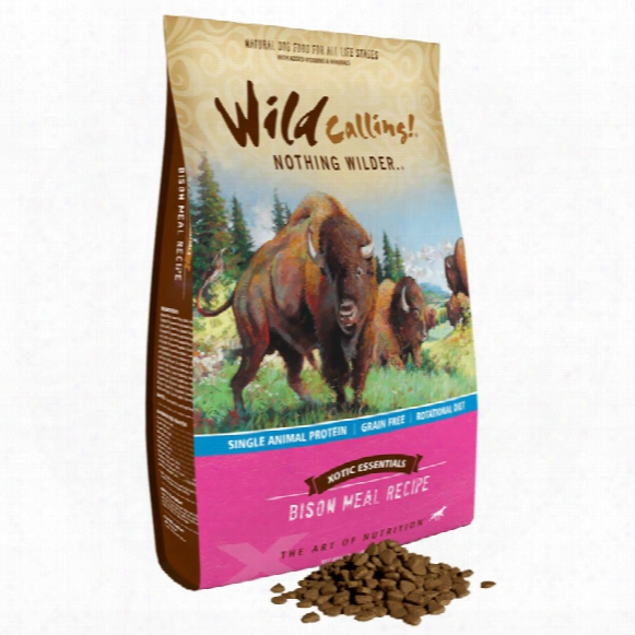 Wild Calling Xotic Essential Dog Food - Bison (21 Lb)