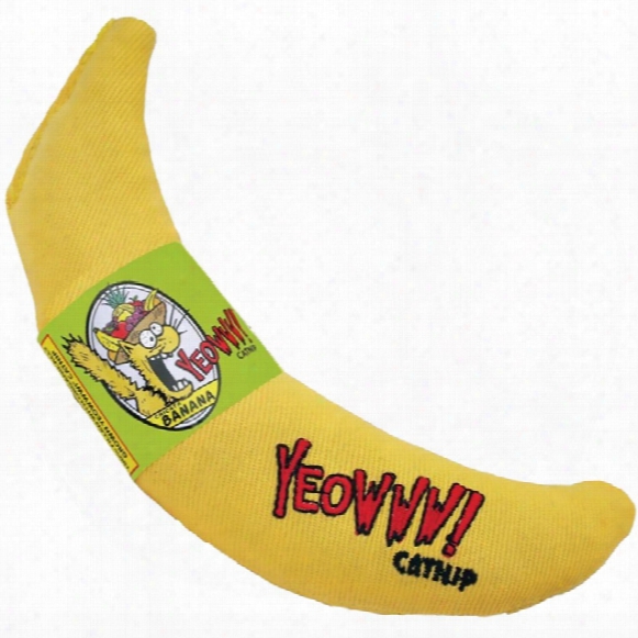 Yeowww! Banana Catnip Toy