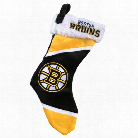 Boston Bruins 17 Inch Christmas Stocking
