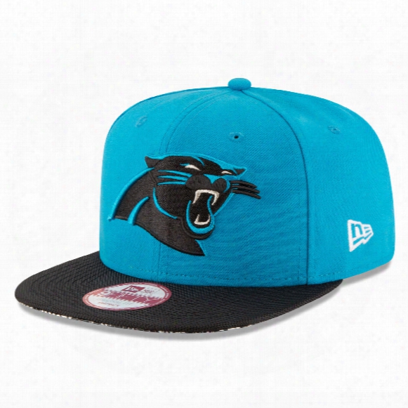 Carolina Panthers New Era 9fifty Nfl 2016 Sideline Snapback Cap