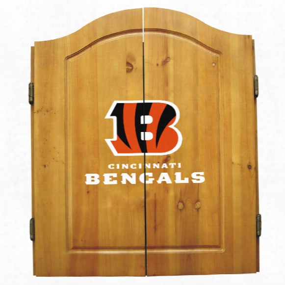 Cincinnati Bengals Classic Dart Cabinet Set