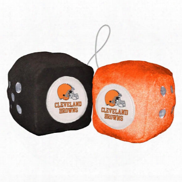 Cleveland Browns Fuzzy Dice