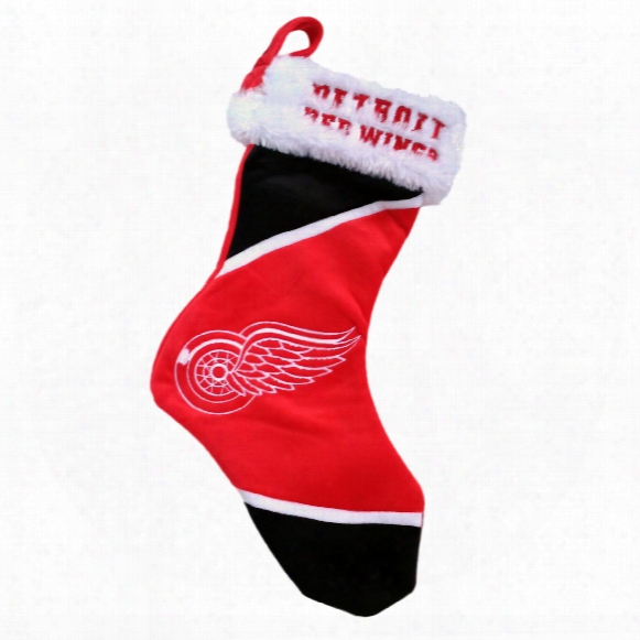 Detroit Red Wings 17 Inch Christmas Stocking