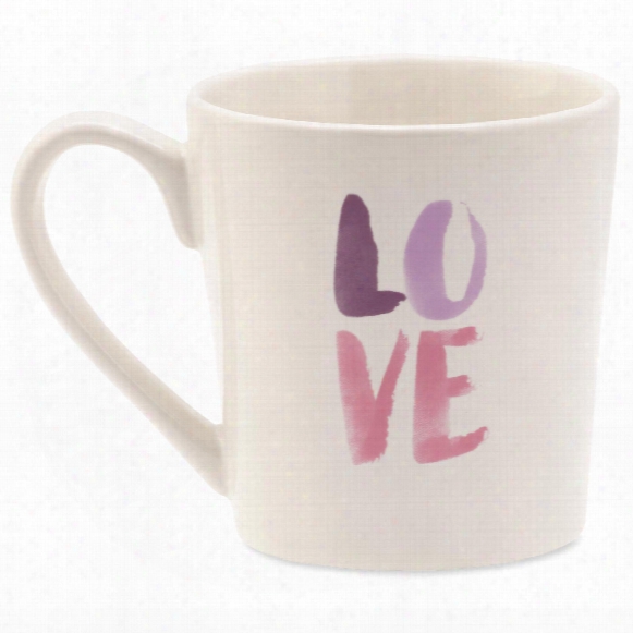 Life Is Good Love Watercolor Everyday Mug