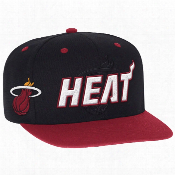 Miami Heat Adidas Nba 2016 Draft Snapback Cap
