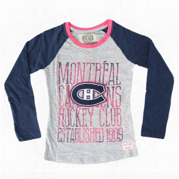 Montreal Canadiens Youth Harmony Long Sleeve T-shirt