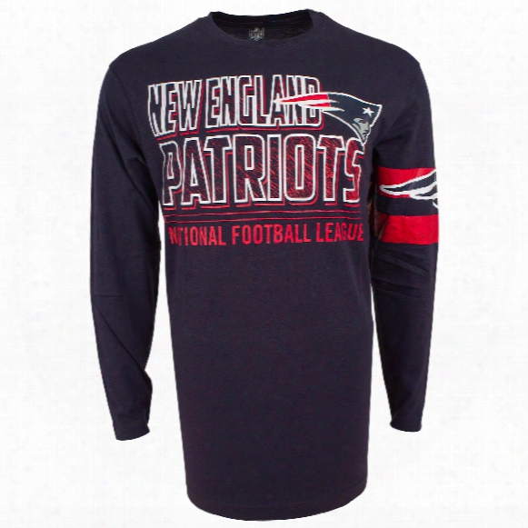 New England Patriots Nfl Bandit Long Sleeve T-shirt