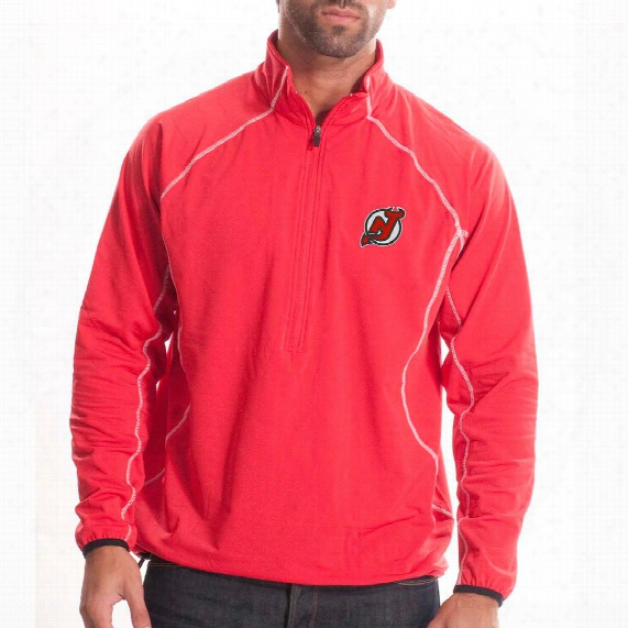 New Jersey Devils Pyramid Half Zip Spandex Trainer Jacket