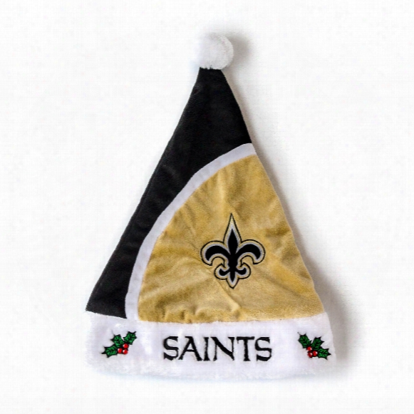 New Orleans Saints Santa Hat
