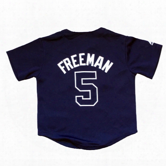 Atlanta Braves Freddie Freemam Majestic Child Alternate Replica Baseball Jersey
