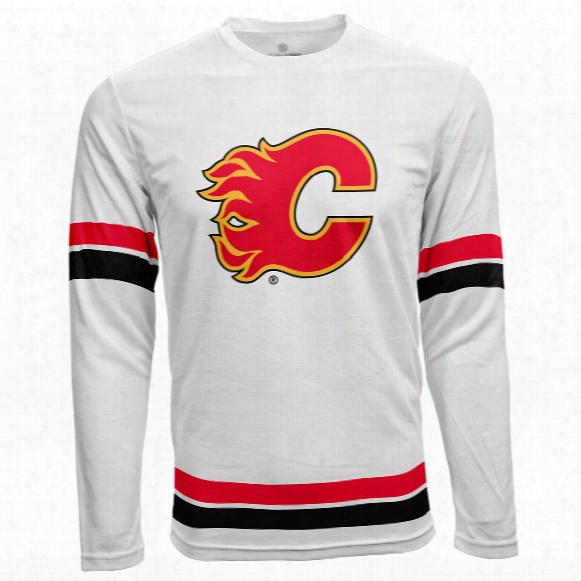 Calgary Flames Authentic Scrimmage Fx Long Sleeve T-shirt