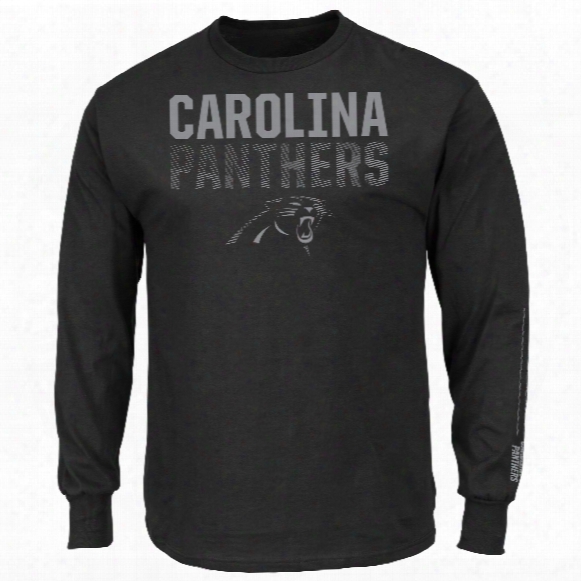 Carolina Panthers Written Permission Long Sleeve Nfl T-shirt (black)
