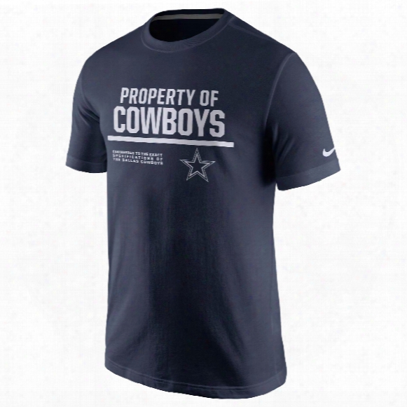 Dallas Cowboys Nfl Nike 2016 Property Of T-shirt