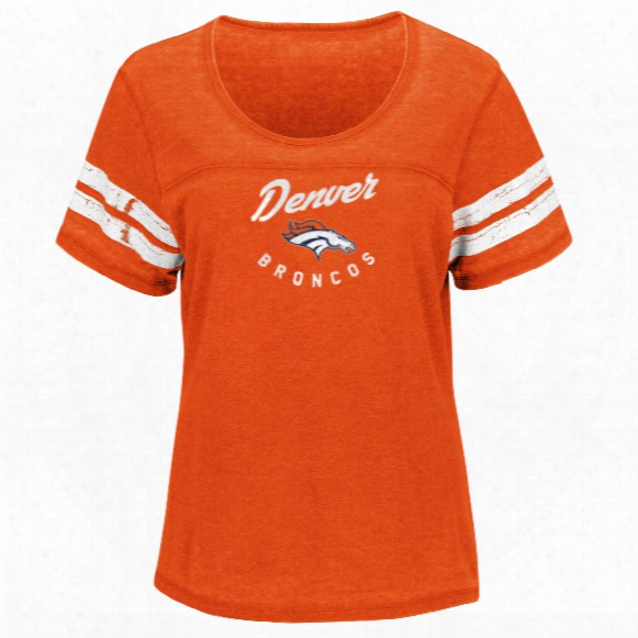 Denver Broncos Women's Superstar Effort Nfl T-shirt