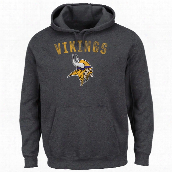 Minnesota Vikings Nfl 2016 Kick Return Hoodie (charcoal)