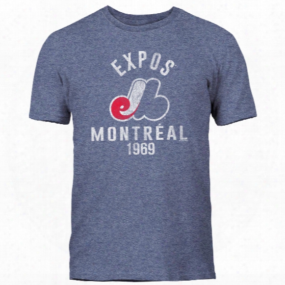 Montreal Expos Home Stand Marled T-shirt