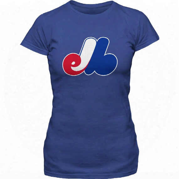 Montreal Expos Women's Basic Logo T-shirt