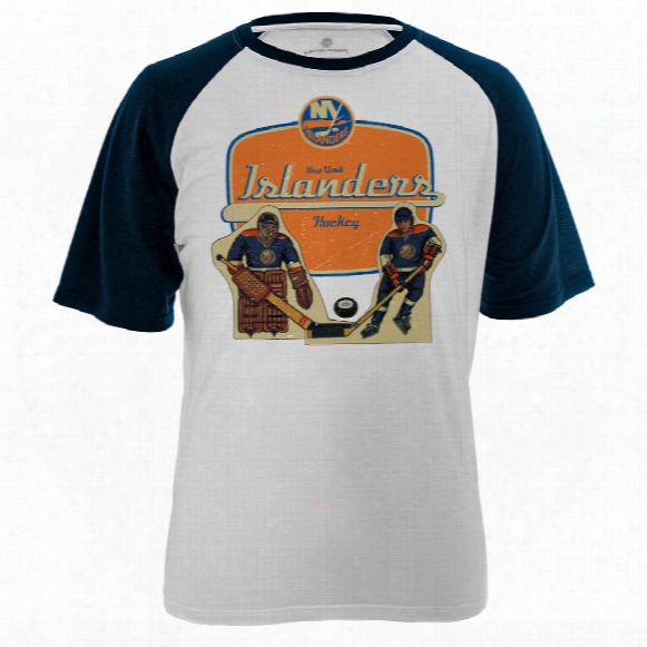 New York Islanders Table Top Fx Raglan T-shirt