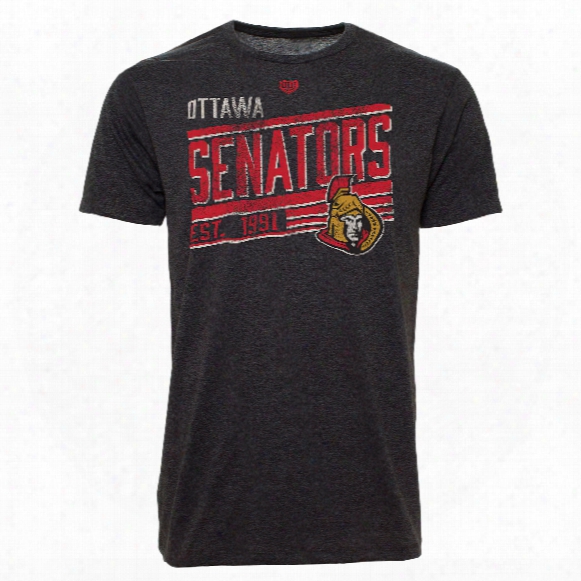 Ottawa Senators Ramp Lightweight Heathered Bi-blend T-shirt