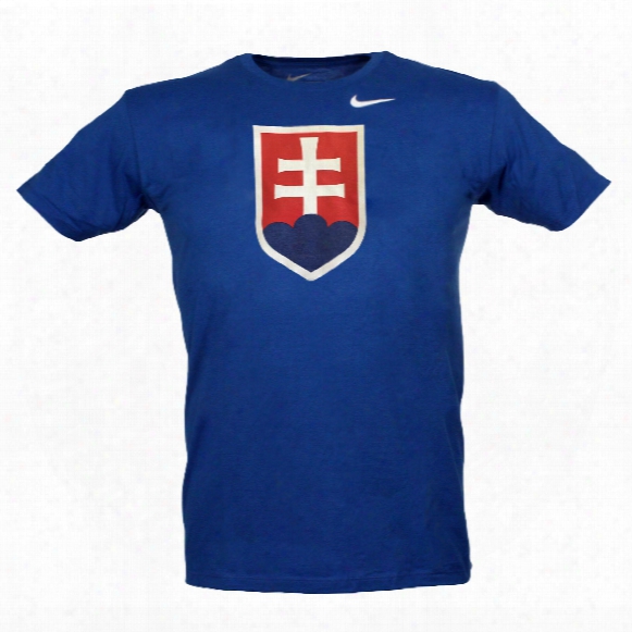 Team Slovakia Iihf Logo T-shirt (royal)