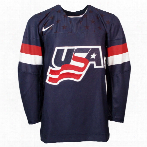 Team Usa Iihf 2016-17 Official Twill Replica Hockey Jersey