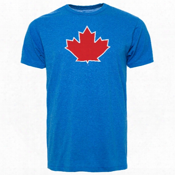 Toronto Blue Jays Maple Leaf Logo T-shirt (royal)