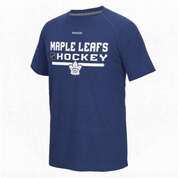Toronto Maple Leafs Authentic Center Ice Locker Room Supremium T-shirt (heather