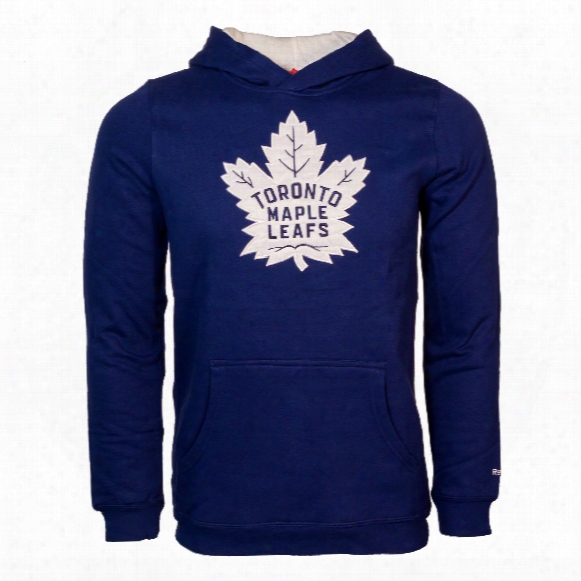 Toronto Maple Leafs Youth Basic Applique Logo Hoodie - Royal