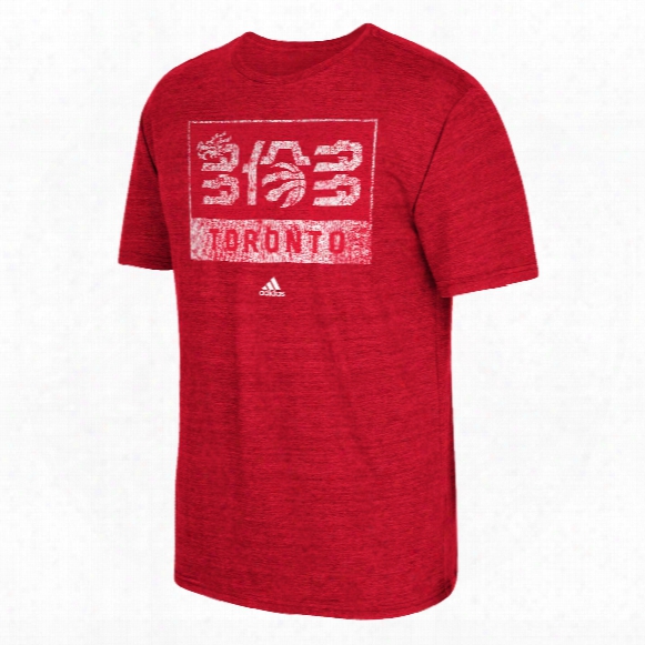 Toronto Raptors Chinese New Year Adidas Nba Tri-blend T-shirt