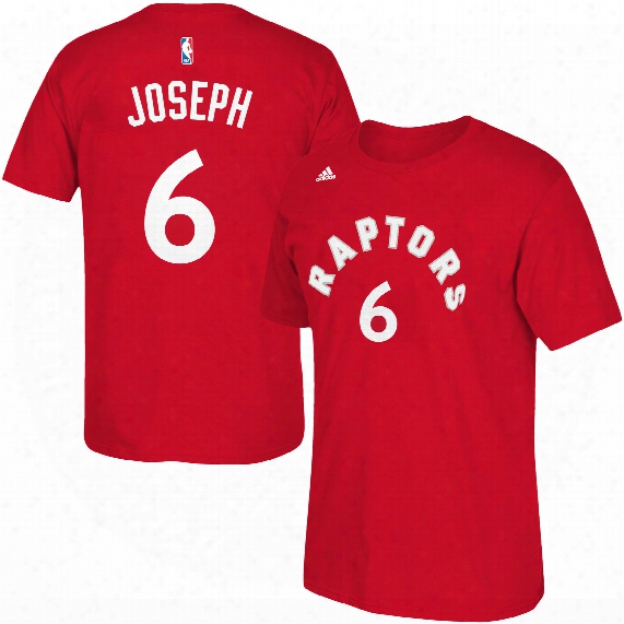 Toronto Raptors Cory Joseph Nba Name & Number T-shirt - Red