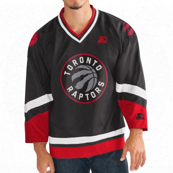 Toronto Raptors Starter Nba "crossover" Hockey Jersey