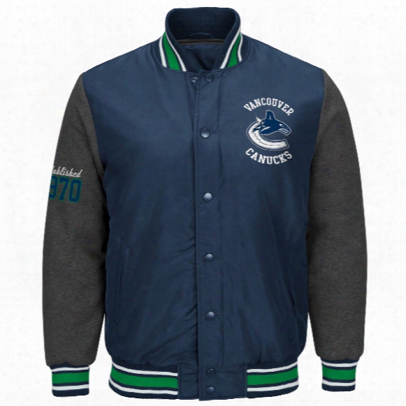 Vancouver Canucks Original Premium Varsity Jacket