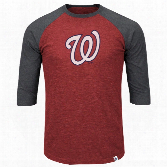 Washington Ntionals Grueling Ordeal 3 Quarter Sleeve T-shirt