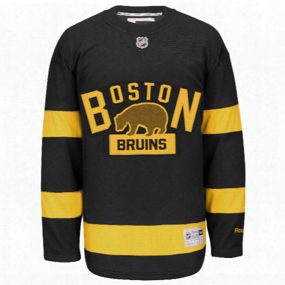 Boston Bruins Reebok 2016-17 Nhl Premier Replica Alternate Jersey