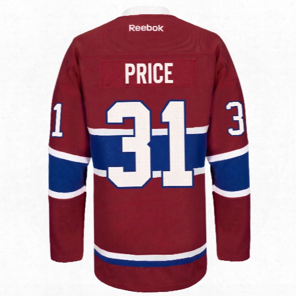 Carey Price Montreal Canadiens Reebok Premier Replica Home Nhl Hockey Jersey