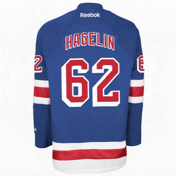 Carl Hagelin New York Rangers Reebok Premier Replica Home Nhl Hockey Jersey