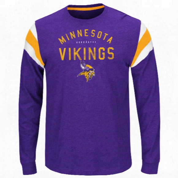 Minnesota Vikings Showcase Classic Nfl Long Sleeve T-shirt