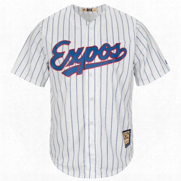 Montreal Expos Cool Base Cooperstown Replica Home Fan Baseball Jersey