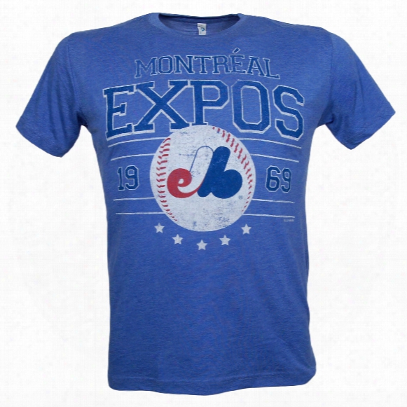 Montreal Expos Punchout Tri Blend T-shirt