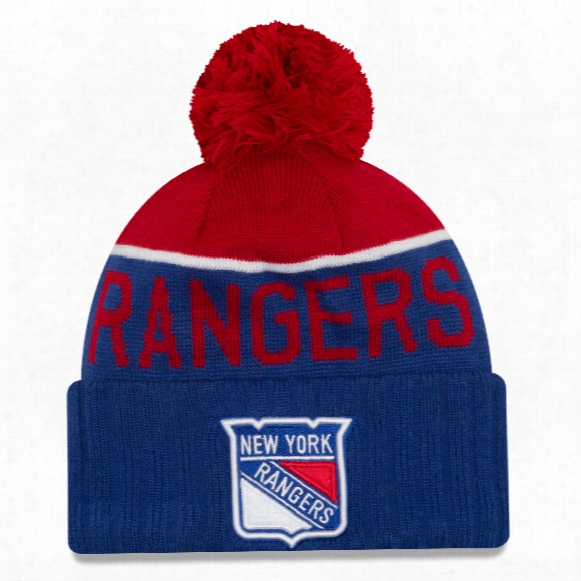 New York Rangers New Era Nhl Cuffed Sport Knit Hat