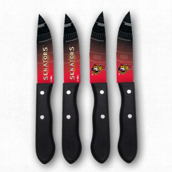 Ottawa Senators Steak Knives (4-piece Set)